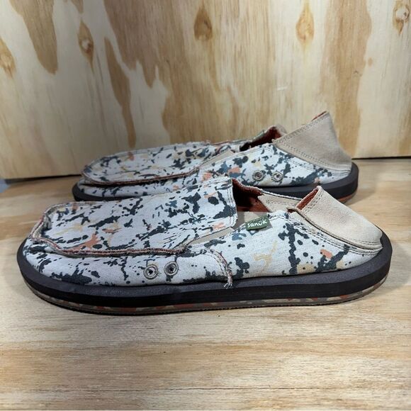 Sanuk Sidewalk Surfer Donavon Shoes Men’s Size 12 - Picture 1 of 7